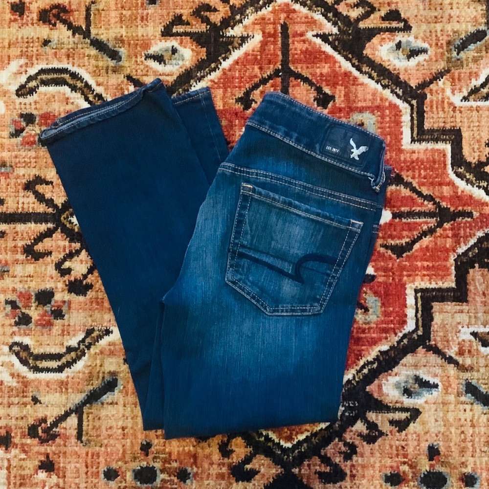 Women’s American Eagle Artist Crop Jeans Size 4